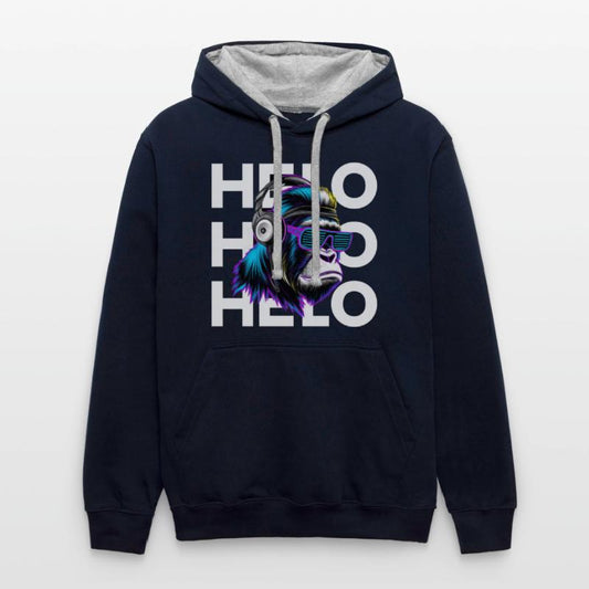 "Hello with gorillas"