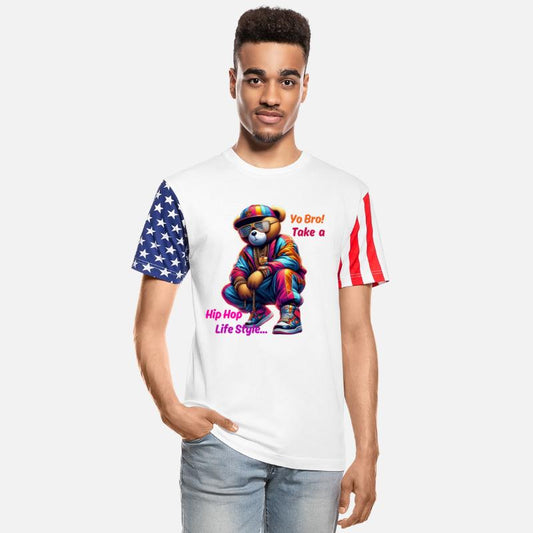 "Yo Bro! Take a HipHop Life Style" Cute Rap Bear